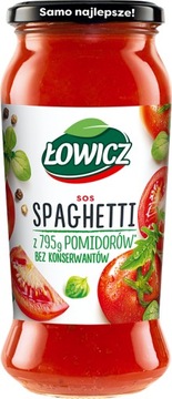 Sos spaghetti Łowicz pomidorowy z oregano 500g