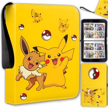 SEGREGATOR ALBUM POKEMON DO KOLEKCJONOWANIA NA 400 KART + KARTY GRATISY