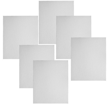 PŁÓTNO MALARSKIE 6 sztuk 24x30 PODOBRAZIE 24/30cm