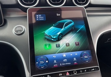 Mercedes Klasa C W206 Kombi 2.0 220d 200KM 2022 Mercedes-Benz Klasa C 220D FullLed Alu Kamera Virtual Ambiente Navi Serwis, zdjęcie 36