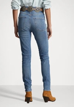 Spodnie jeansy damskie POLO RALPH LAUREN niebieskie 30R