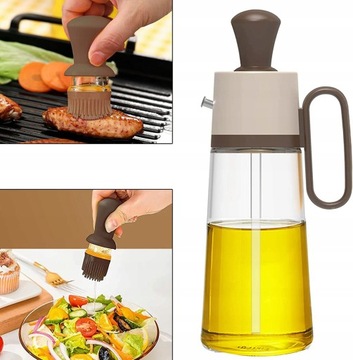 DOZOWNIK SZKLANA BUTELKA NA OLEJ OLIWĘ 550ml