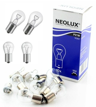 OSRAM ŻARÓWKA P21W 12V 21W BA15S 10 SZT NLX382 NEO