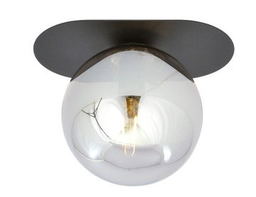 NOWOCZESNY PLAFON SUFITOWY SZKLANY KLOSZ LED