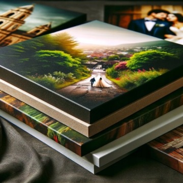 Роспись по холсту Музыкальные наушники двухцветная 50x40