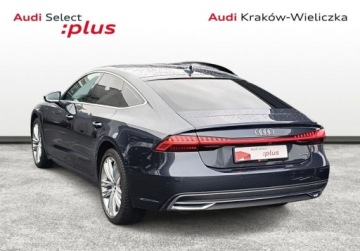 Audi A7 C8 Sportback 3.0 55 TFSI 340KM 2018 Audi A7 Sportback Matrix Fotele konturowe Pneumatyka Radary ACC Virtual Do, zdjęcie 2
