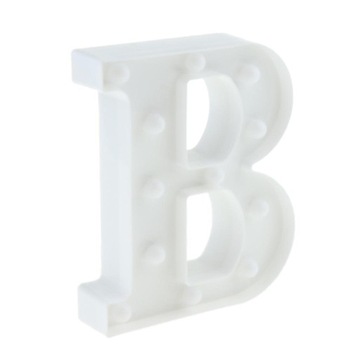 Декоративная светодиодная вывеска-палатка с буквами B