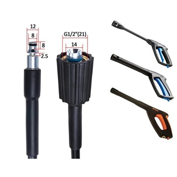 ШЛАНГ 5M CLICK QUICK CONNECT МОЙКА ПОД ДАВЛЕНИЕМ ДЛЯ ШАЙБЫ STHIL NILFISK GERNI