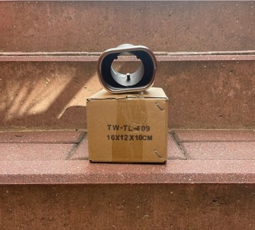 СПОРТИВНЫЙ ГЛУШИТЕЛЬ ВЫХЛОПНОЙ НАСАДКИ, ПОЛИРОВАННЫЙ 90x70 мм С ДИФФУЗОРОМ TURBOWORKS