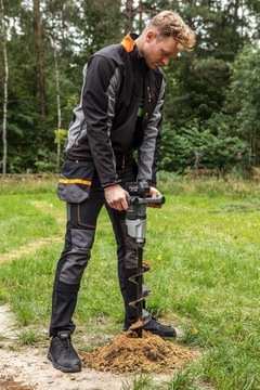 ГРАФИТОВЫЙ АККУМУЛЯТОРНЫЙ МИКСЕР СМЕСИТЕЛЬ ДЛЯ КЛЕЯЩЕГО РАСТВОРА 18В 2 СКОРОСТИ