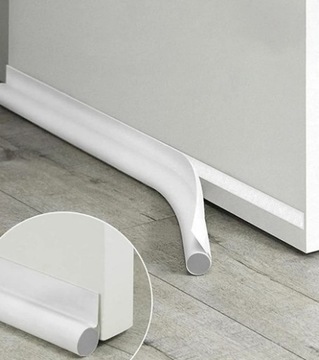 USZCZELKA DO DRZWI PRZECIW PRZECIĄGOM USZCZELNIAJĄCY SZPARĘ POD DRZWIAMI