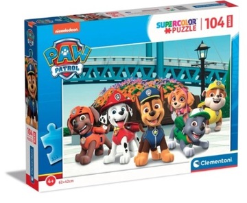 Puzzle Clementoni Maxi 104 el Psi Patrol 23755