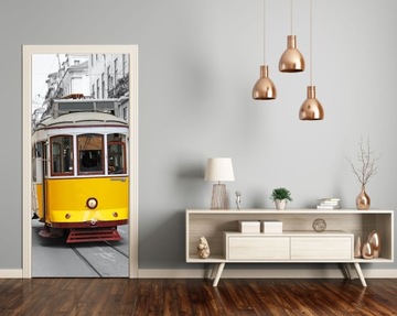 САМОКЛЕЯЩИЕСЯ ФОТООБОИ ДЛЯ ДВЕРИ ТРАМВАЙНОГО ШКАФА