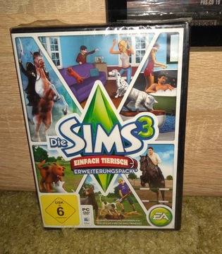 THE SIMS 3 ZWIERZAKI PL / NOWA / FOLIA /