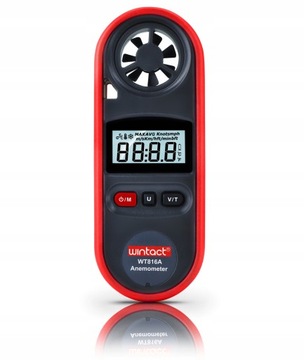 ANEMOMETR WIATROMIERZ MIERNIK WIATRU TEMPERATURY WODOSZCZELNY IP67