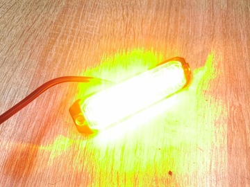 Стробоскопическая лампа Стробоскоп 7Вт оранжевый 6 светодиодов 12/24В