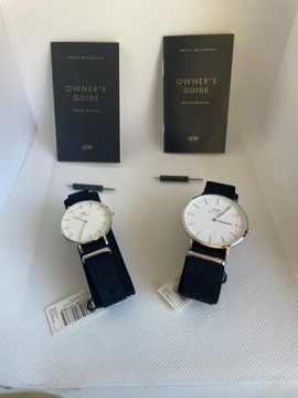 ZESTAW ZEGARKÓW DANIEL WELLINGTON DLA PAR DW00500900