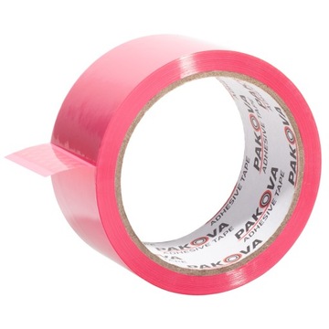 TAŚMA Pakowa RÓŻOWA 48/50 Taśma PAKOVA Kolorowa