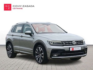 Volkswagen Tiguan II SUV 2.0 TDI 190KM 2019 Volkswagen Tiguan SalonPL 2.0 TDI 190KM DSG 4x4 R-Line DCC Pakiety LED TOP, zdjęcie 2