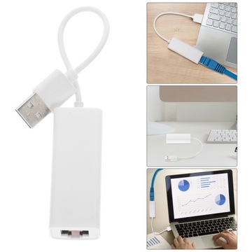 USB-ИНТЕРНЕТ-АДАПТЕР ДЛЯ НОУТБУКА, ПРОВОДНАЯ USB-СЕТЕВАЯ КАРТА