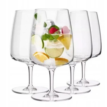 Niskie kieliszki do wody Modern 330 / 380 ml Krosno