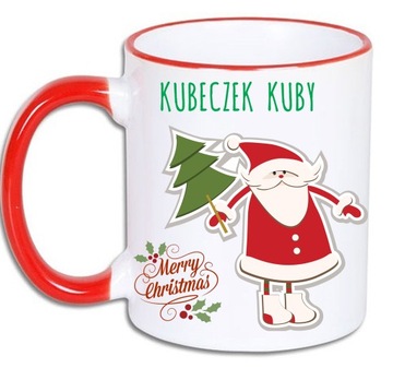 РОЖДЕСТВЕНСКАЯ КРУЖКА ЗВЕЗДА + ВАШЕ ИМЯ