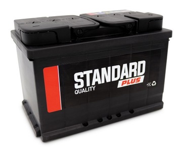 Akumulator Standard PLUS 12V 74Ah 700A TOP