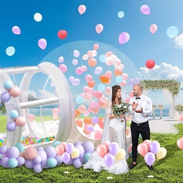 Bubble House 3м Надувной дом с вращающимися шариками