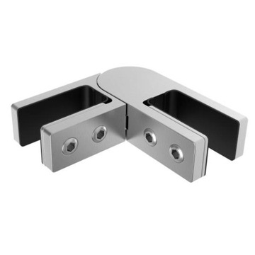 UCHWYT ŁĄCZNIK SZKŁA 16,76 - 21,52 mm PRZEGUBOWY