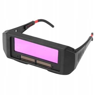 GOGLE OKULARY SPAWALNICZE SAMOŚCIEMNIAJĄCE CZARNE