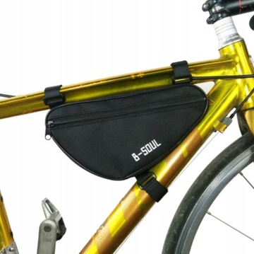 СУМКА ПЕРЕДНЯЯ РАМКА YA192 ЧЕРНАЯ