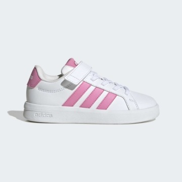Взуття для дітей ADIDAS GRAND COURT 3.0 біло-рожеві JP9371 р. 31