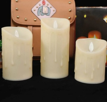 СВЕТОДИОДНАЯ СВЕЧА УКРАШЕНИЕ ВСТАВКА ДВИЖУЩЕГОСЯ ПЛАМЕНИ 8 СМ