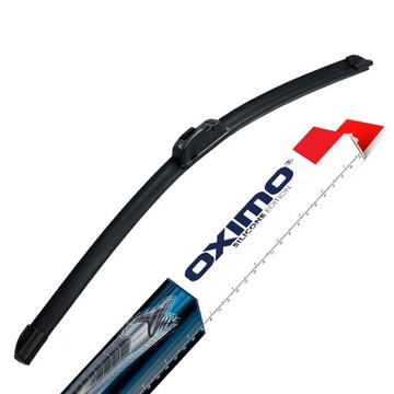 Wycieraczka na szybę OXIMO przód pióro 650mm 65cm silikonowa płaska hak U