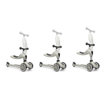 JEZDZIK HULAJNOGA 2W1 SCOOTANDRIDE Ash 1-5