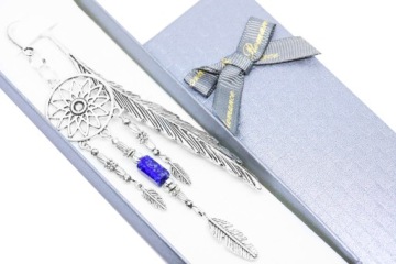 ZAKŁADKA DO KSIĄŻKI ŁAPACZ SNÓW lapis lazuri