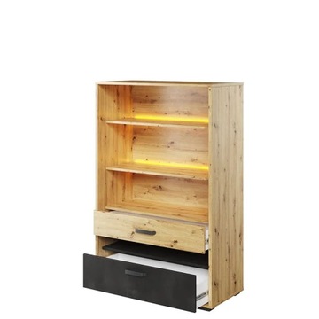 Книжный шкаф Qubic QB-06 Lenart Meble