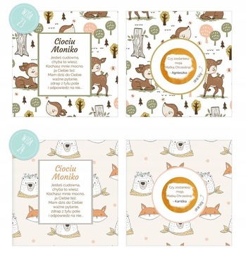 Скретч-карта: Ты будешь моей крестной?