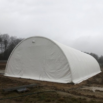 Складская палатка, складской зал, 12,2х18х6,1м.