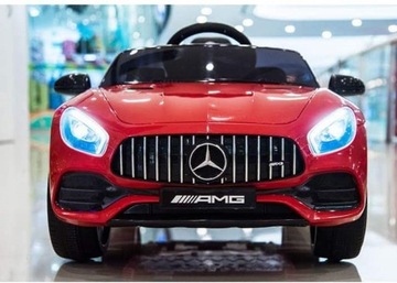 Автомобиль с аккумулятором Mercedes GT 12В 7Ач, 4 ДВИГАТЕЛЯ.