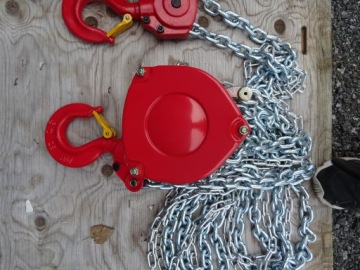 ЛЕБЕДКА ЦЕПНАЯ 3Т DELTARED DR.0.040