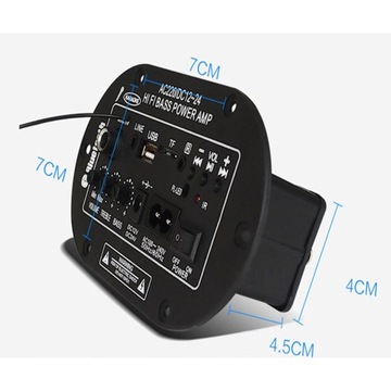 Hi-Fi бас сабвуфер усилитель доска цифровой усилитель мощности Bluetooth