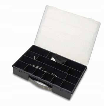 ОРГАНАЙЗЕР НА 14 ОТДЕЛЕНИЙ, РЕЗИНОВАЯ РУЧКА STANLEY KRK