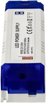 БЛОК ПИТАНИЯ СВЕТОДИОДОВ 12В МЕБЕЛЬНЫЙ 5А 60ВТ ДЛЯ СВЕТОДИОДНОЙ ЛЕНТЫ Трансформатор