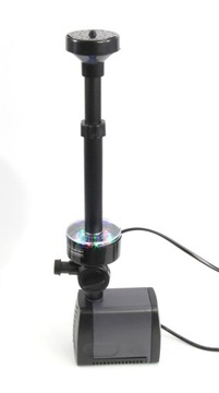 SOBO POMPA FONTANNOWA H.max-2m 2000l/h + RING LED