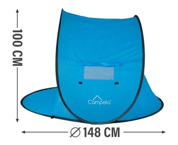 САМОРАСКЛАДЫВАЮЩАЯСЯ ПЛЯЖНАЯ ТЕНТКА CAMPELA SCREEN