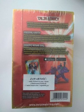 karty Invizimals starcie łowców talia łowcy bliste