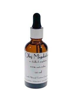 OLEJ MIGDAŁOWY, ZE SŁODKICH MIGDAŁÓW 50 ml