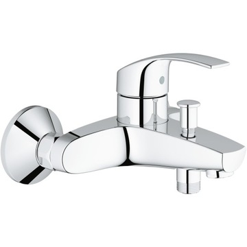 Bateria wannowa ścienna Grohe Eurosmart chrom