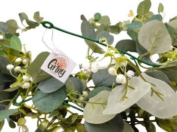 Лианы Искусственные цветы эвкалипта для настольной гирлянды для причастия 170см x 2шт